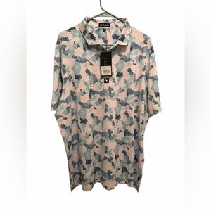 Bad Birdie Core Polo Mirage Oasis. Size XXL. New with tags.